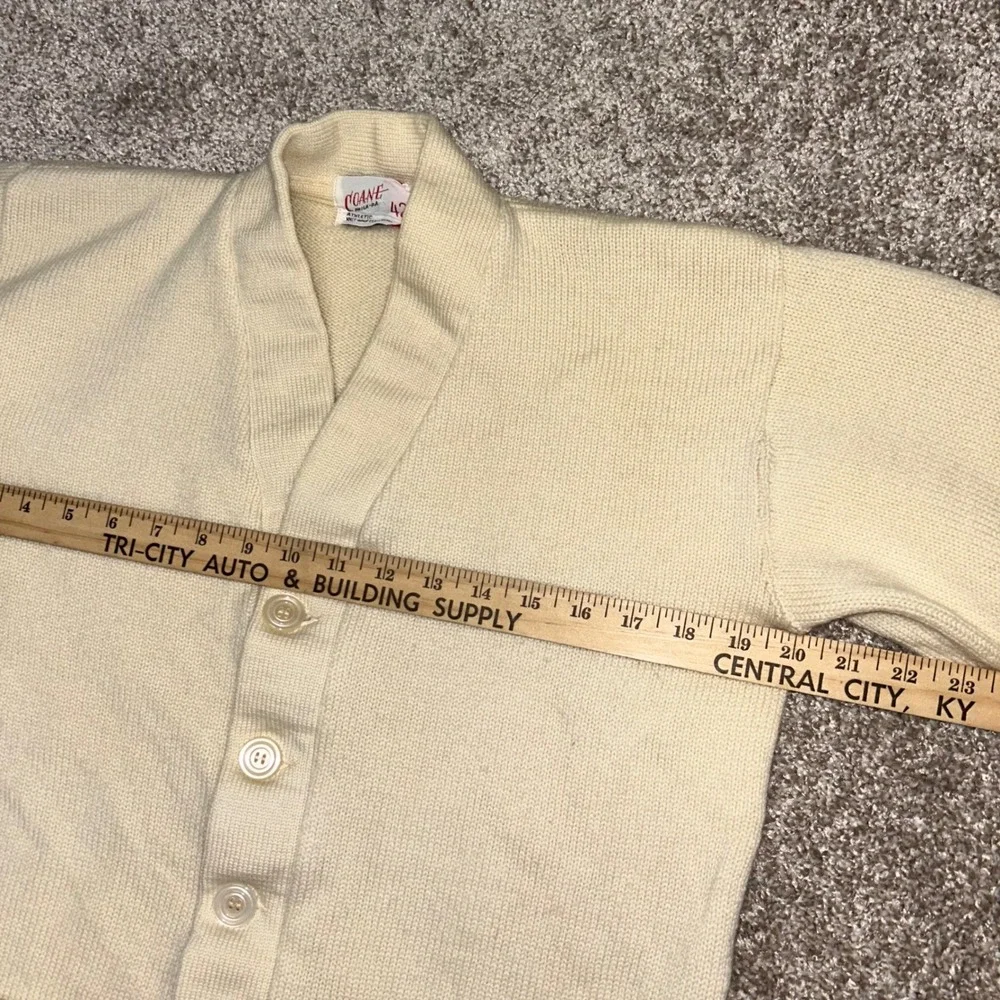 Vintage Coane Phila-PA Cardigan Sweater Size‎ 42 USA Button Front Grunge
